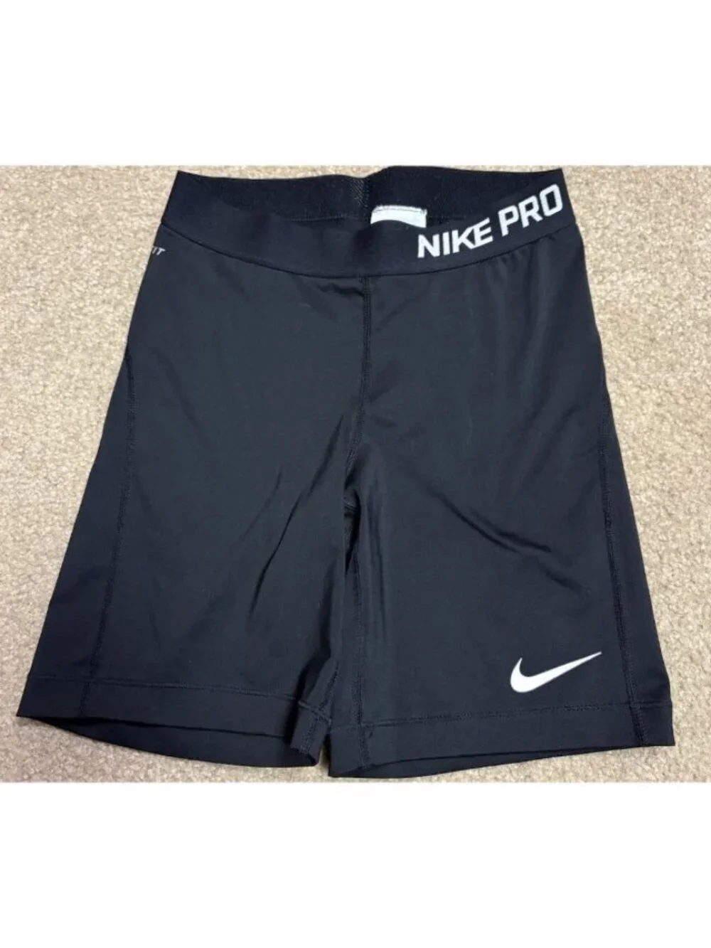 NIKE PRO Women’s Size Small 7” Compression Shorts Black